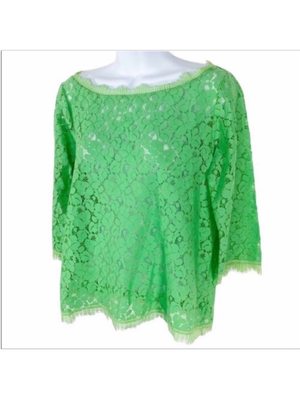 WESTON WEAR - ANTHROPOLOGIE lace blouse top S - Picture 7 of 11